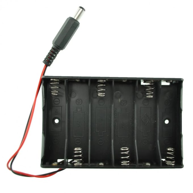 Batterijbasis (6Xaa)