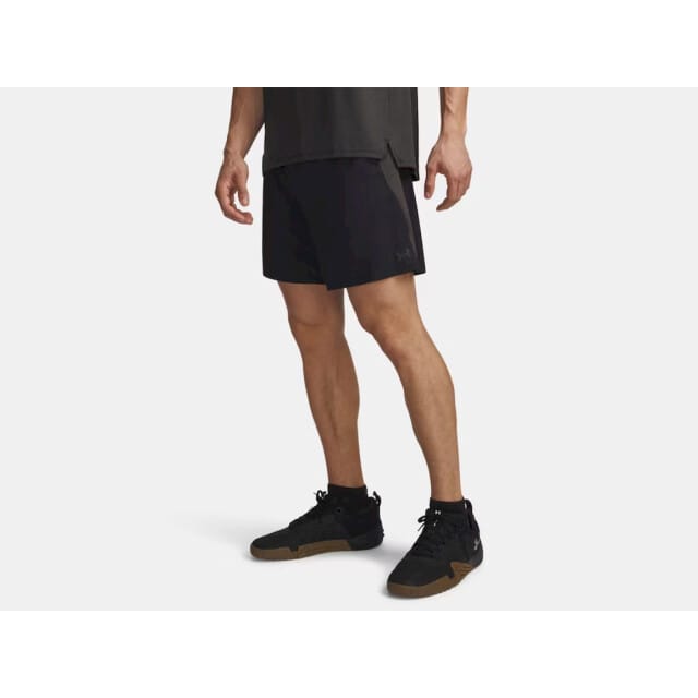 UNDER ARMOUR - tech vent 7in shorts new-blk - Training short heren - Zwart