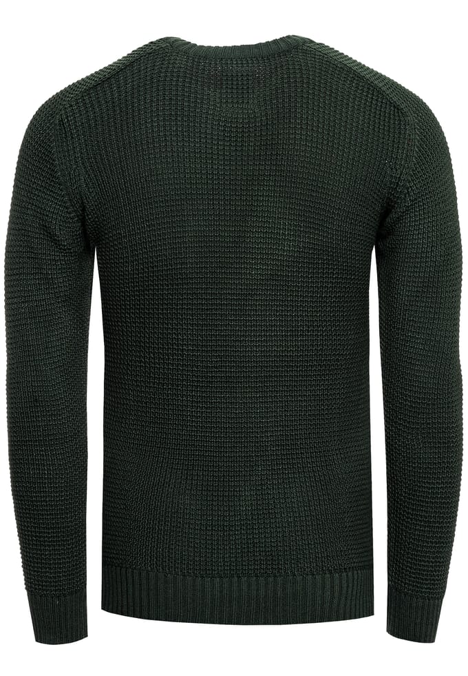 Rusty Neal Trui Casual Fit Trui Groen