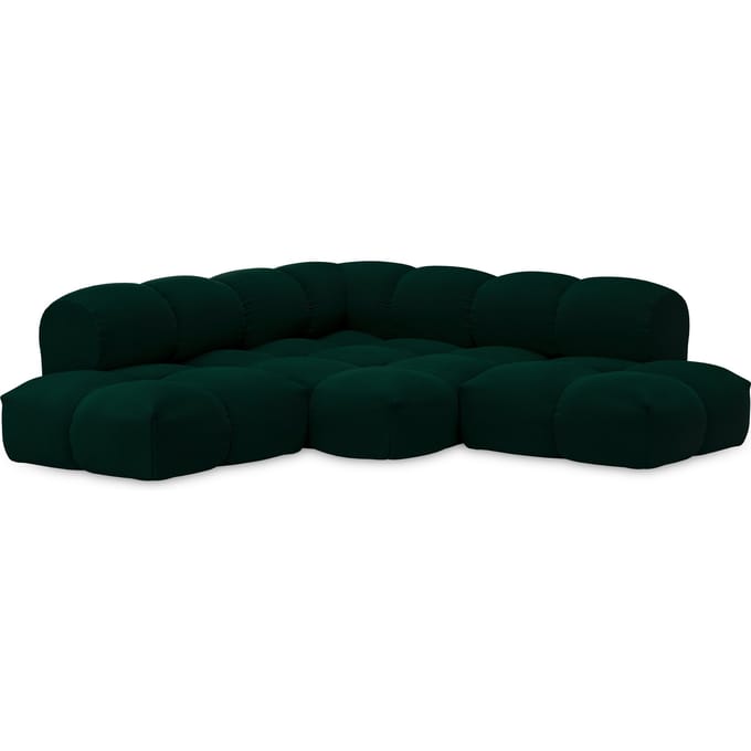 Objekte unserer Tage zander Sofa Design 10 (4 -zit) - Vidar 1062 Dennengroen