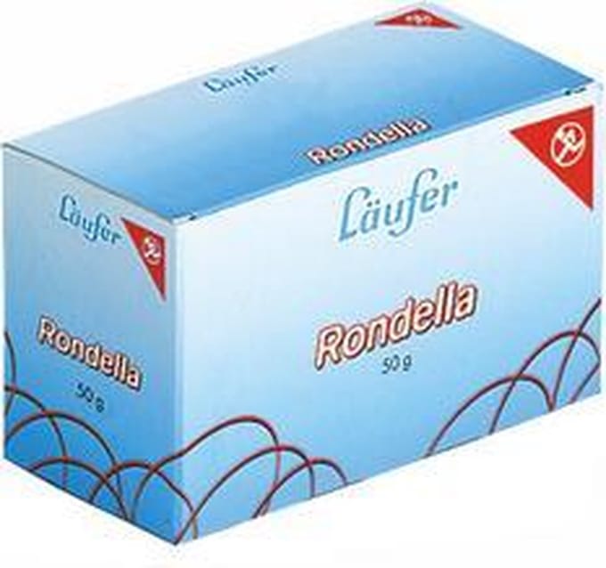 Runner RONDELLA elastiekjes in doos - 50 g, 200 x 6 mm