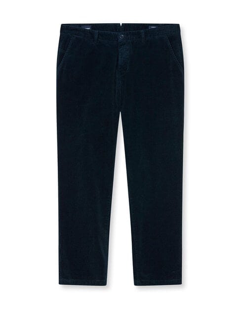 OLYMP Chino, Tapered Fit, Marineblauw