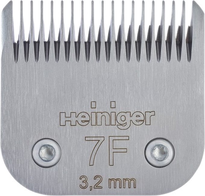 Heiniger Saphir Messenset nr. 7F – 3,2 mm scheerkop voor paarden en honden