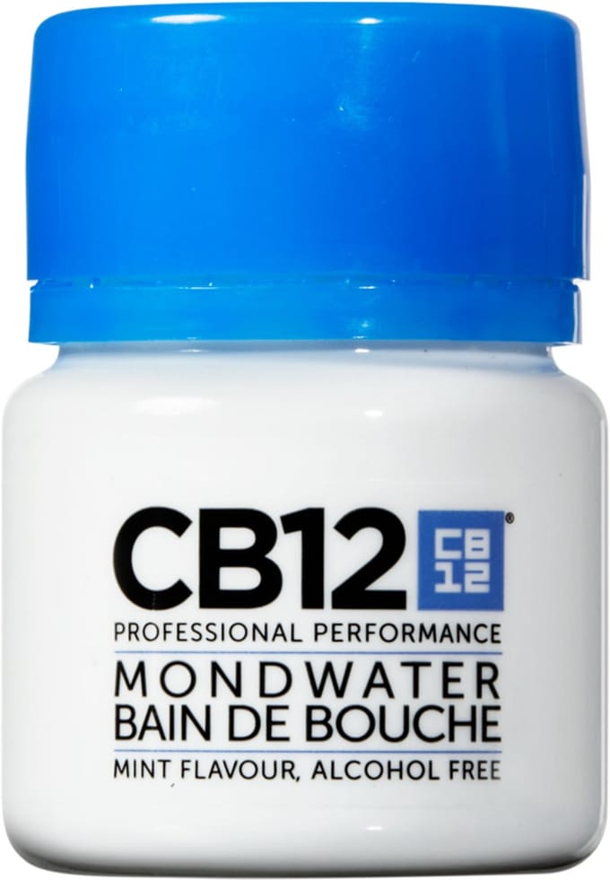 CB12 Original Mondwater 50 ml Mondwater in mini verpakking