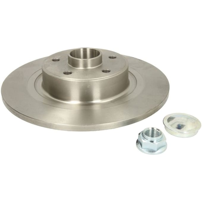 Remschijf DELPHI BG9024RS achter, volledig, 1 Stuk