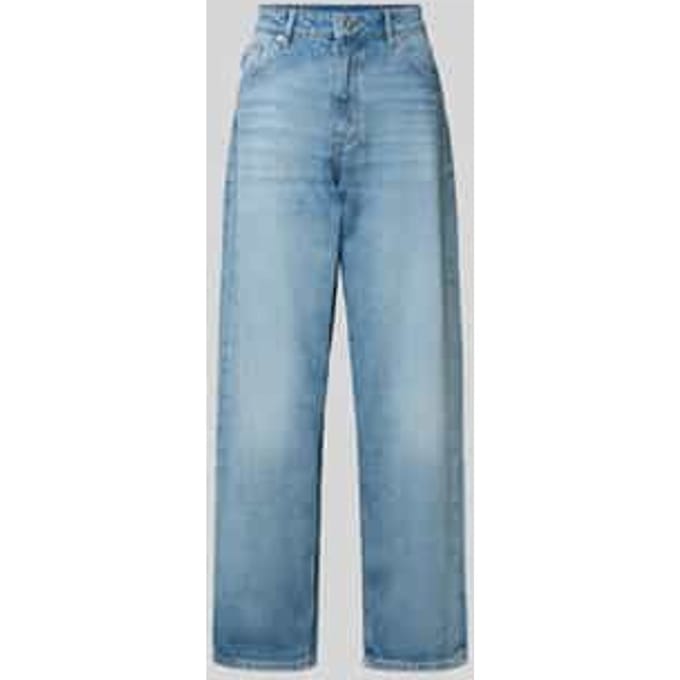 loose fit jeans van pure katoen model 'LENI'