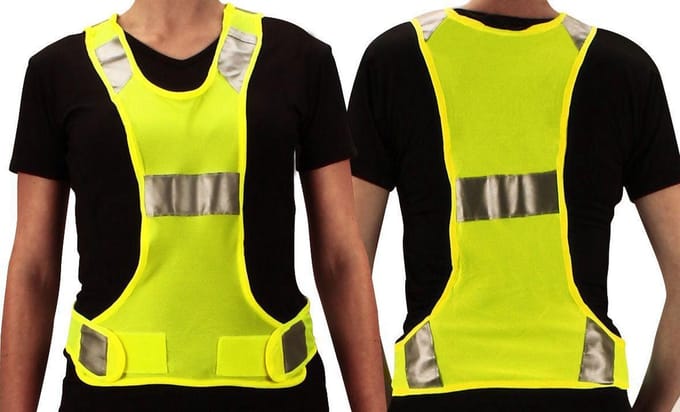 Avento Reflectievest Sport - 3M - Fluorgeel - XL/XXL