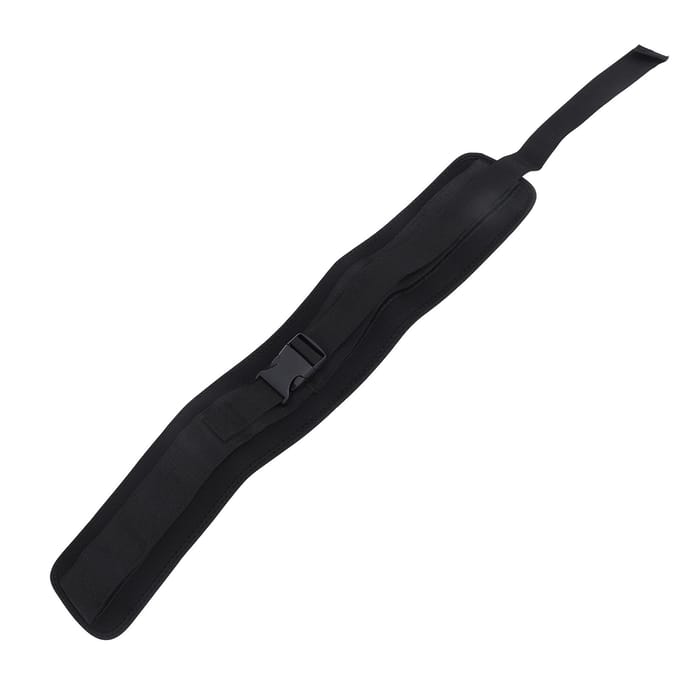 Hip Thrust Riem SBR Heup Gewichtheffen Ondersteuningsriem Heupbrug Billen Workout Thrust Weerstand Heupriem black