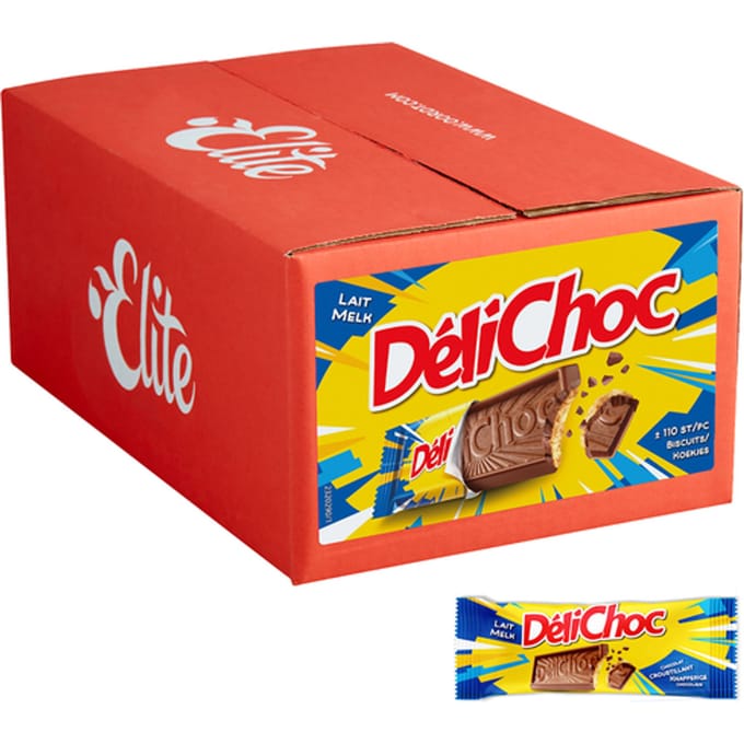 Koekjes Elite délichoc melk 110 stuks