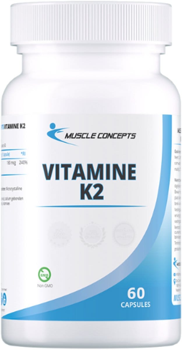 Vitamine K2 - Voedingssuplement - 60 capsules | Muscle Concepts