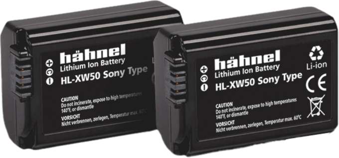 Hähnel Accu Sony NP-FW50 (HL-XW50) 2-Pak