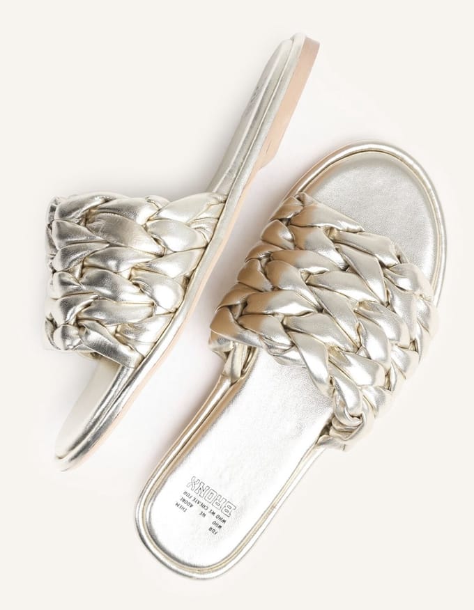 Bronx Delan-y 8520-m Slippers - Dames - Goud - Maat 36