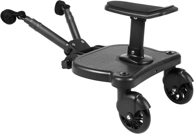 Meerijdplankje - Buggy Board voor alle Kinderwagens - multifunctioneel