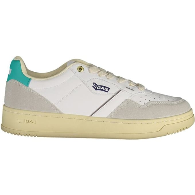 Gas Bianco Polyurethaan Vrouwen Sleehak Sneakers