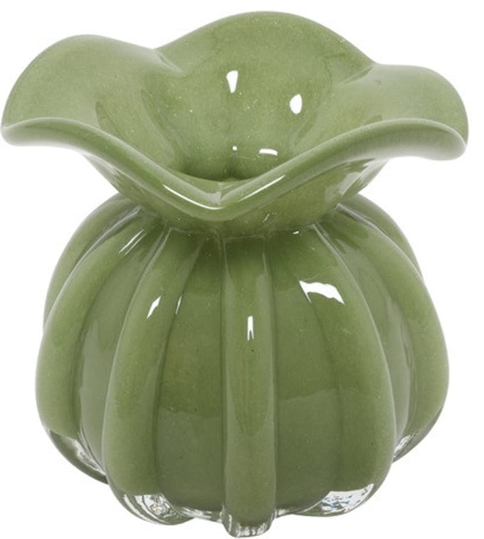 Countryfield Vaas Rian glas L11B11H11CM groen