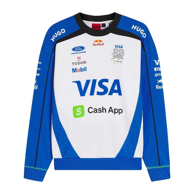 Hugo Heren Vcarb Crew Neck Sweatshirt (Medium Blue)