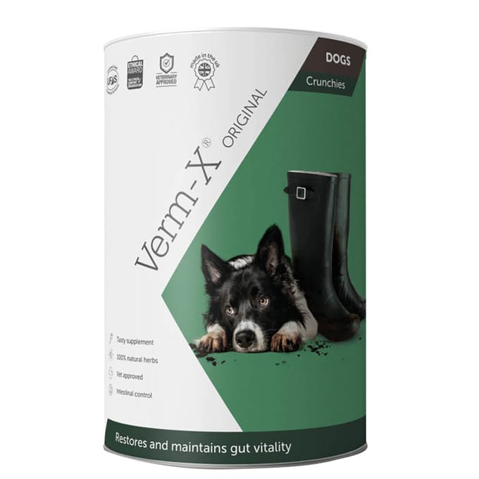 Verm-X Crunchy 100% natuurlijke Hondenkoekjes (325gr)