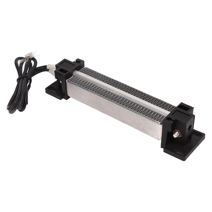 PTC verwarmingselement 12V 150W constante temperatuur geïsoleerde elektrische verwarming voor luchtgordijnmachine gray