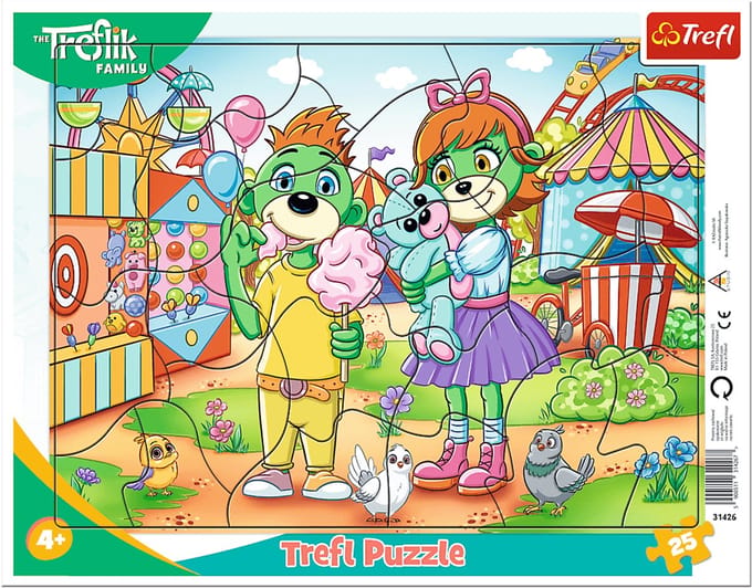 Trefl Stripfiguren Legpuzzel - 25 stukjes - Vanaf 3 jaar