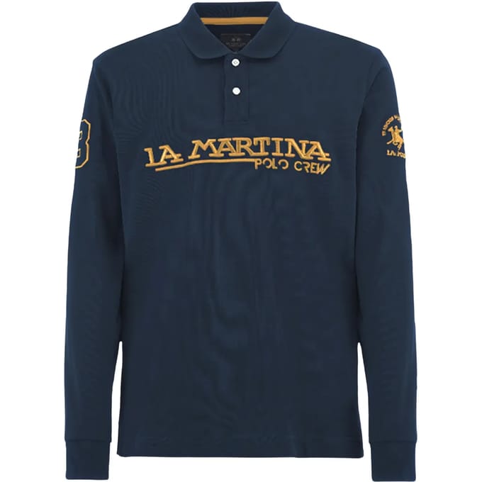 Polo met lange mouwen La Martina Jersey
