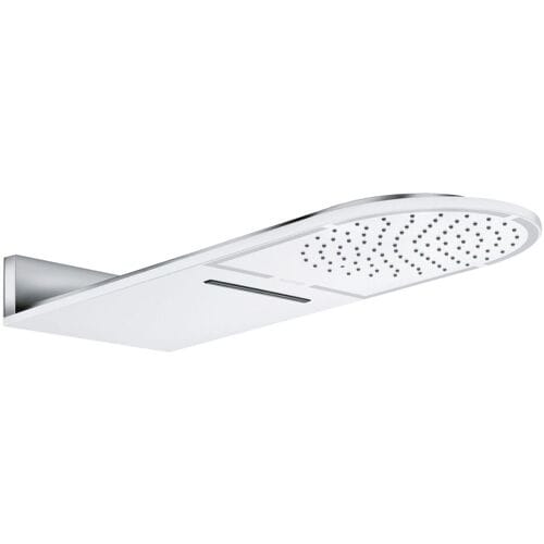 Kludi A-QA white shower head rain / surge rounded 30 cm 6488091-00