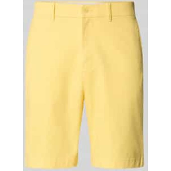 regular fit bermuda’s van katoenmix
