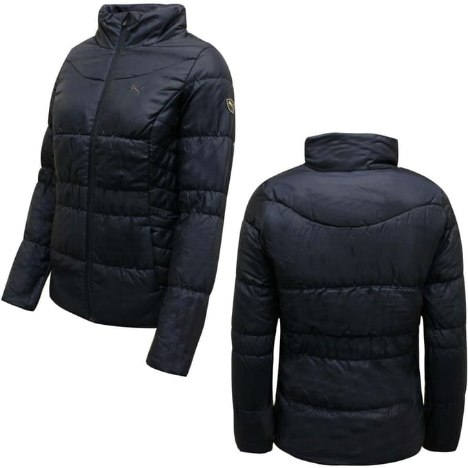 Puma Essential Vrouwen Navy Gewatteerd Jasje