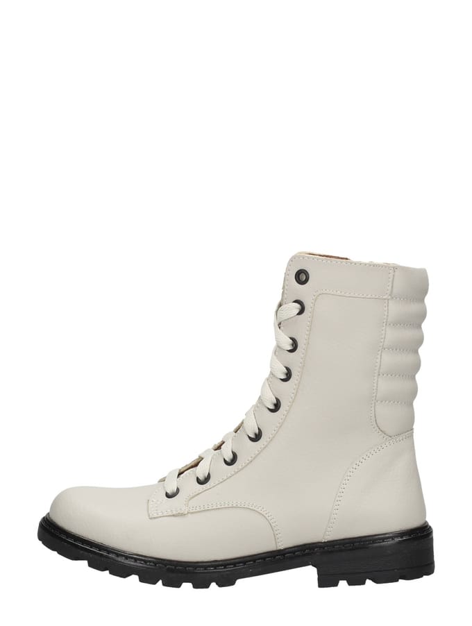 SUB55 Veterschoen hoog Veterschoen hoog - Gebroken wit - Maat 37