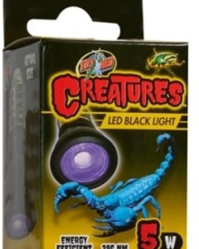 Zoomed Creatures Black Light 5W - Terrarium Nachtlamp - OPRUIMING