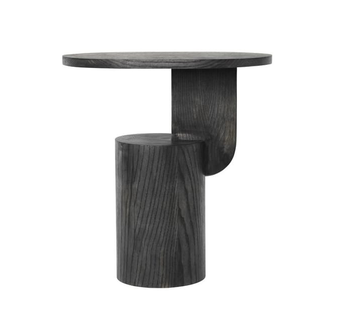 Ferm Living - Insert Side bijzettafel - zwart gebeitst essen
