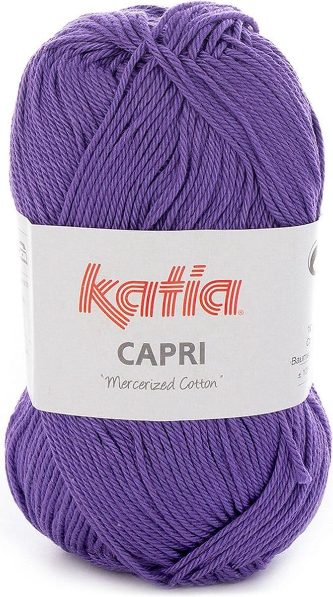 Katia Capri - 82131 paars - Katoen Garen