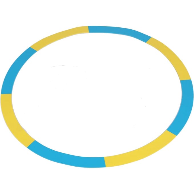 Anneaux Cibles d'Entraînement de Golf Silicone Ultra-Fin Cibles Vibrantes Indicateur Cibles de Golf Cercle pour Entraînement de Golf Jaune yellow