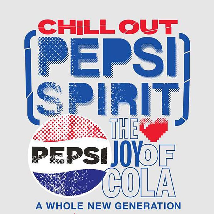 Pepsi Co. The Joy Of Cola Men's T-Shirt - Grey - M