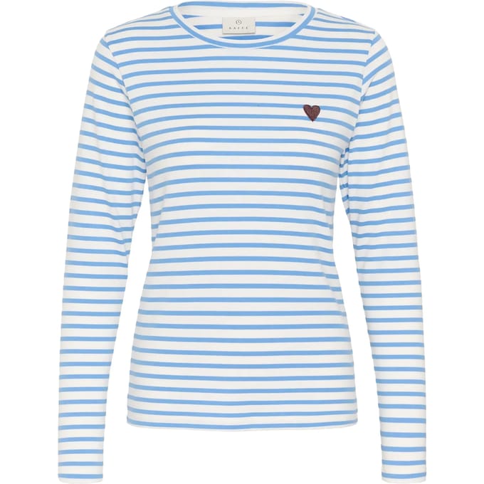Dames-T-shirt met lange mouwen KAFFE LIDdy