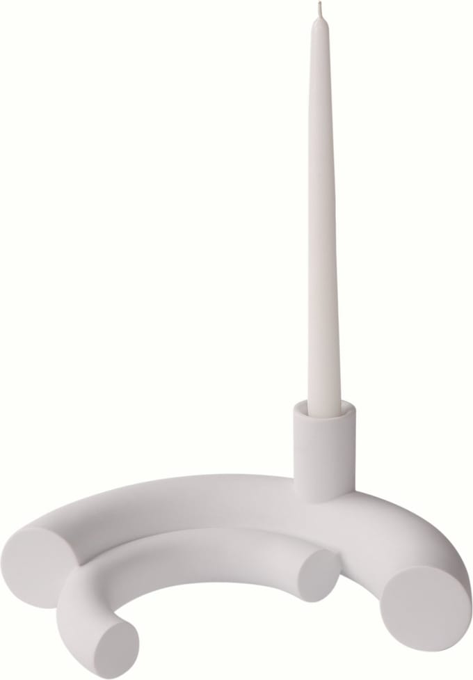 Goebel - Studio 8 | Kandelaar Georgina | Porselein - 31cm - 1 kaars