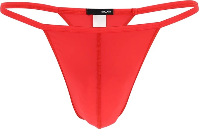 HOM Plume g-string (1-pack) - heren string - rood
