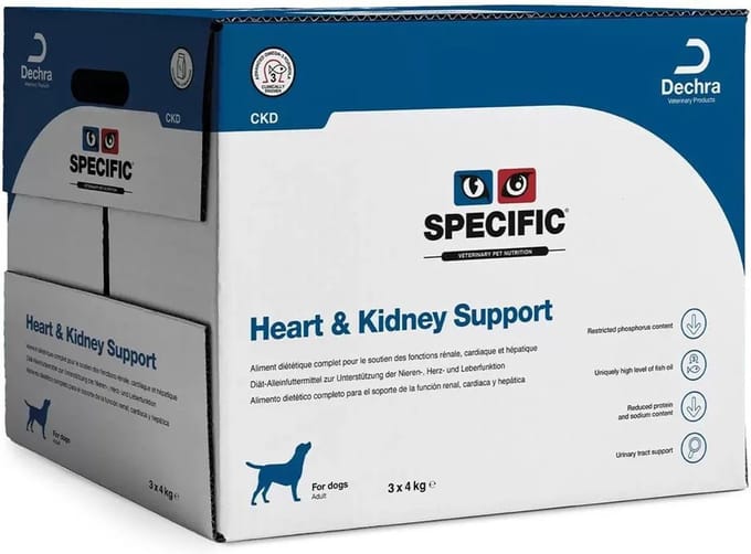 Specific - CKD Hondenvoer Heart & Kidney Support - 3 x 4 kg