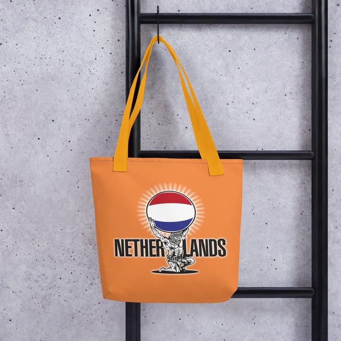 Stoffen tas EK Voetbal 2024 - Geel