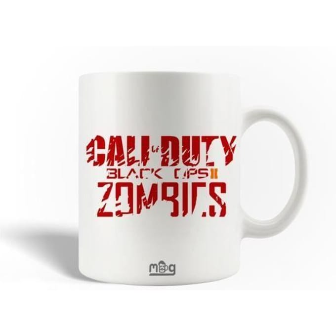 Mug - Call of Duty - Black Ops 2 - Céramique - 30cl - Rouge - Compatible lave-vaisselle
