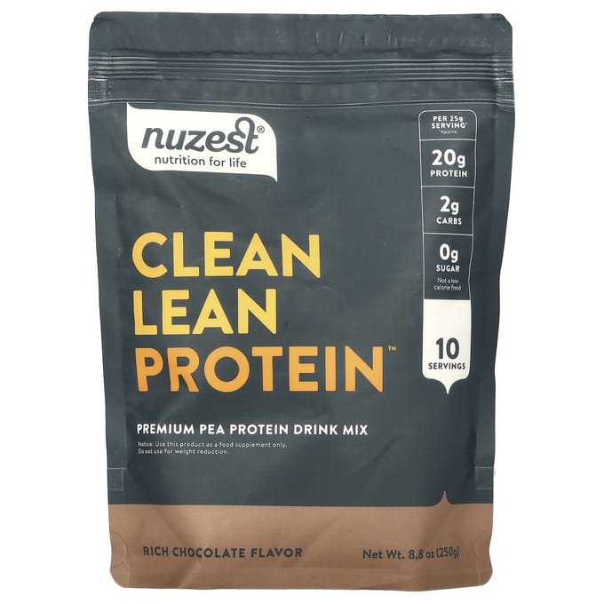 Nuzest, Clean Lean Protein, Chocolat Riche, 8.8 oz (250g)