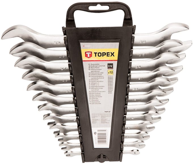 Topex Steeksleutelset 6-32mm Din 3110