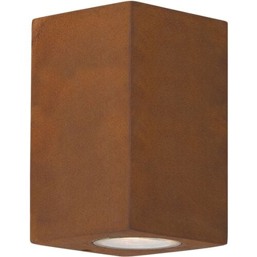 KS Verlichting Geo Muurlamp Corten