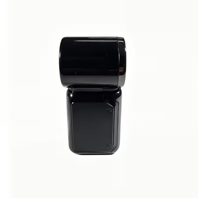 Mini Handventilator - USB-oplaadbare Zakventilator - Zwart - Wimperventilator - Geschikt Voor Buiten - Reizen en Kantoorgebruik - Reisaccessoire - Duimventilator