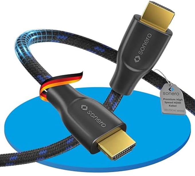 Premium High Speed HDMI-kabel 3,00m met Ethernet voor 4K en UltraHD