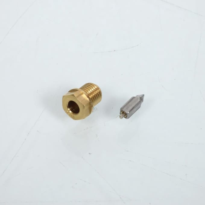 Kit pointeau et siège de pointeau taille 1.2 pour carburateur Mikuni VM20 moto