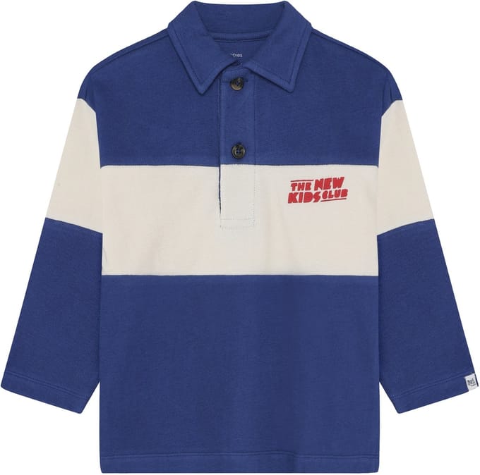 Noppies Poloshirt Polo LS - Twilight Blue - Maat 122