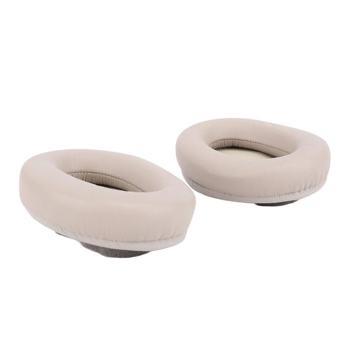 2 Stuks Oorkussens voor WH1000XM3 Eiwitleer Memory Foam Headset Vervangende Oorkussens Grijs grijze kleur