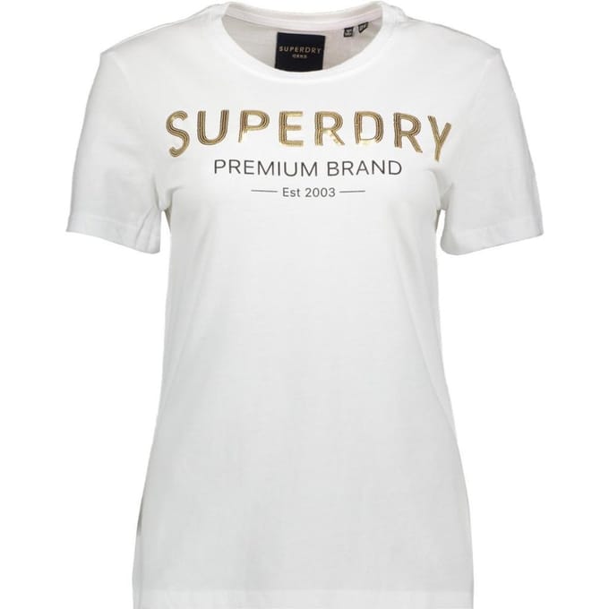 Superdry - Maat XS Premium Sequin Dames T-shirt