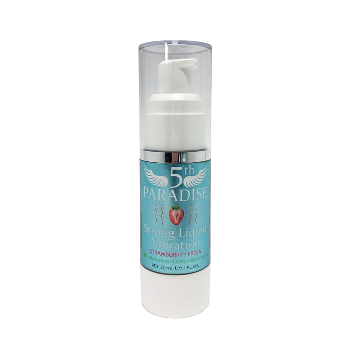 Gel Stimulant Oral avec Effet Vibratoire 5th Paradise Fraise 30ml