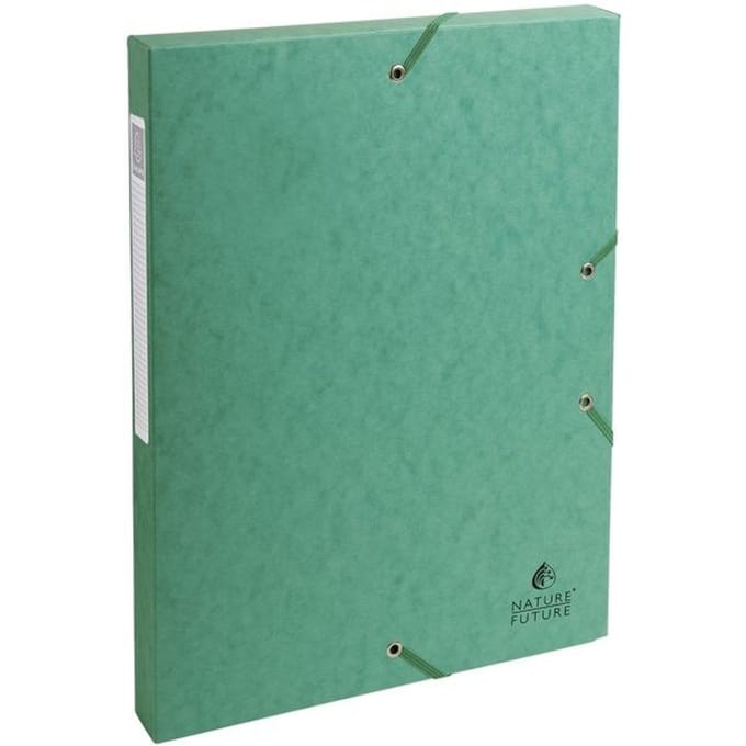Exacompta elastobox Exabox groen rug van 25 cm